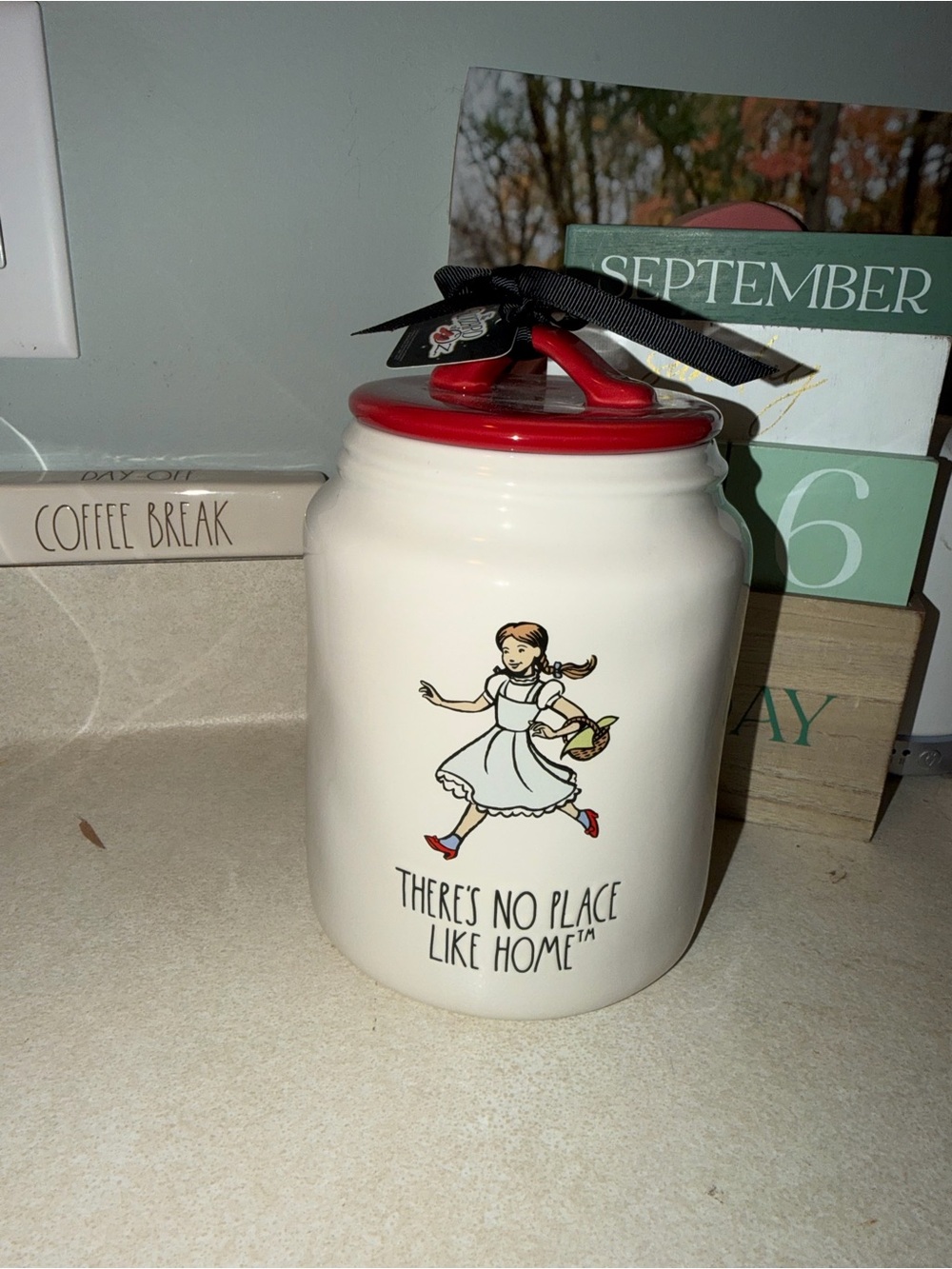 Rae Dunn no place like home canister